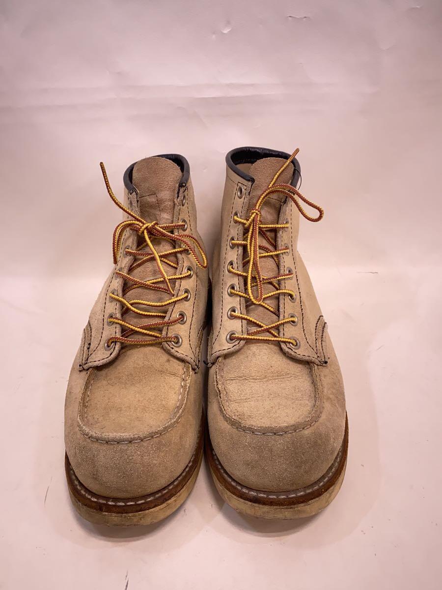 RED WING◆ブーツ/27.5cm/BEG/スウェード/8173//_画像6