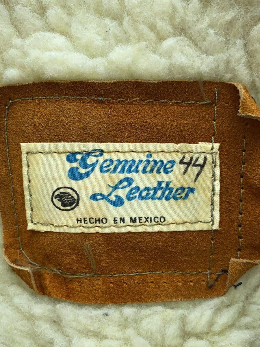 GENUINE LEATHER/ベスト/-/レザー/BRW_画像3