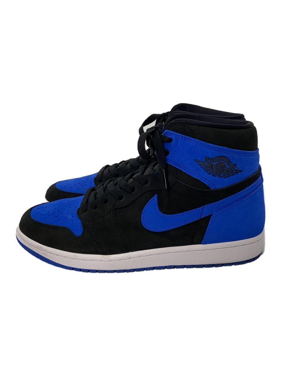 NIKE◆ハイカットスニーカー/28cm/BLU/スウェード/DZ5485-042_画像1