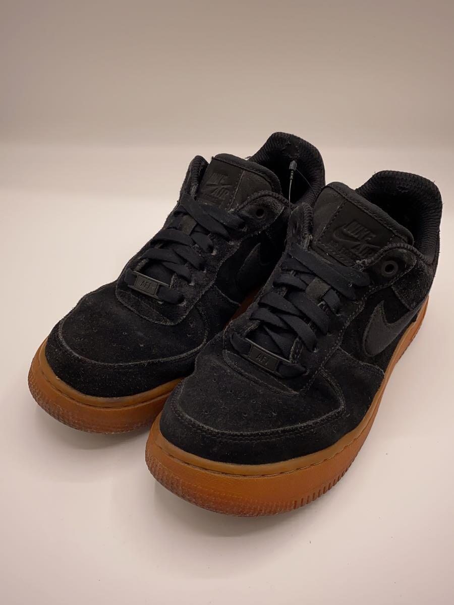 NIKE◆WMNS AIR FORCE 1 07 SE/ウィメンズエアフォース/ブラック/AA0287-002/24cm/BL_画像2