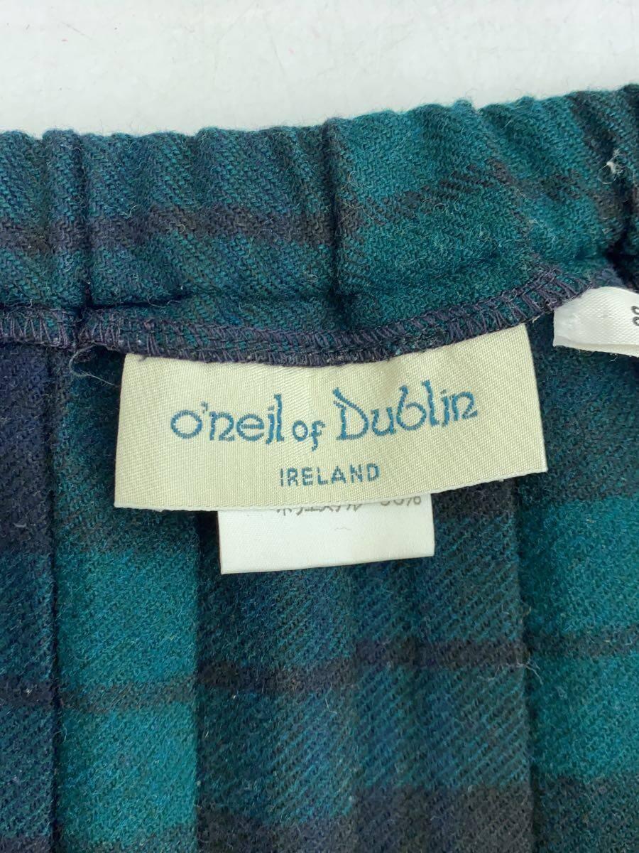 O’NEIL OF DUBLIN◆ラップスカート/32/ウール/GRN/チェック_画像4