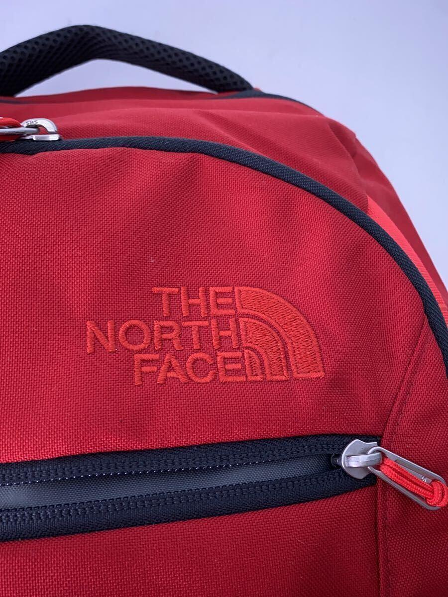 THE NORTH FACE◆リュック/ポリエステル/RED/無地/THE NORTH FACE//_画像5