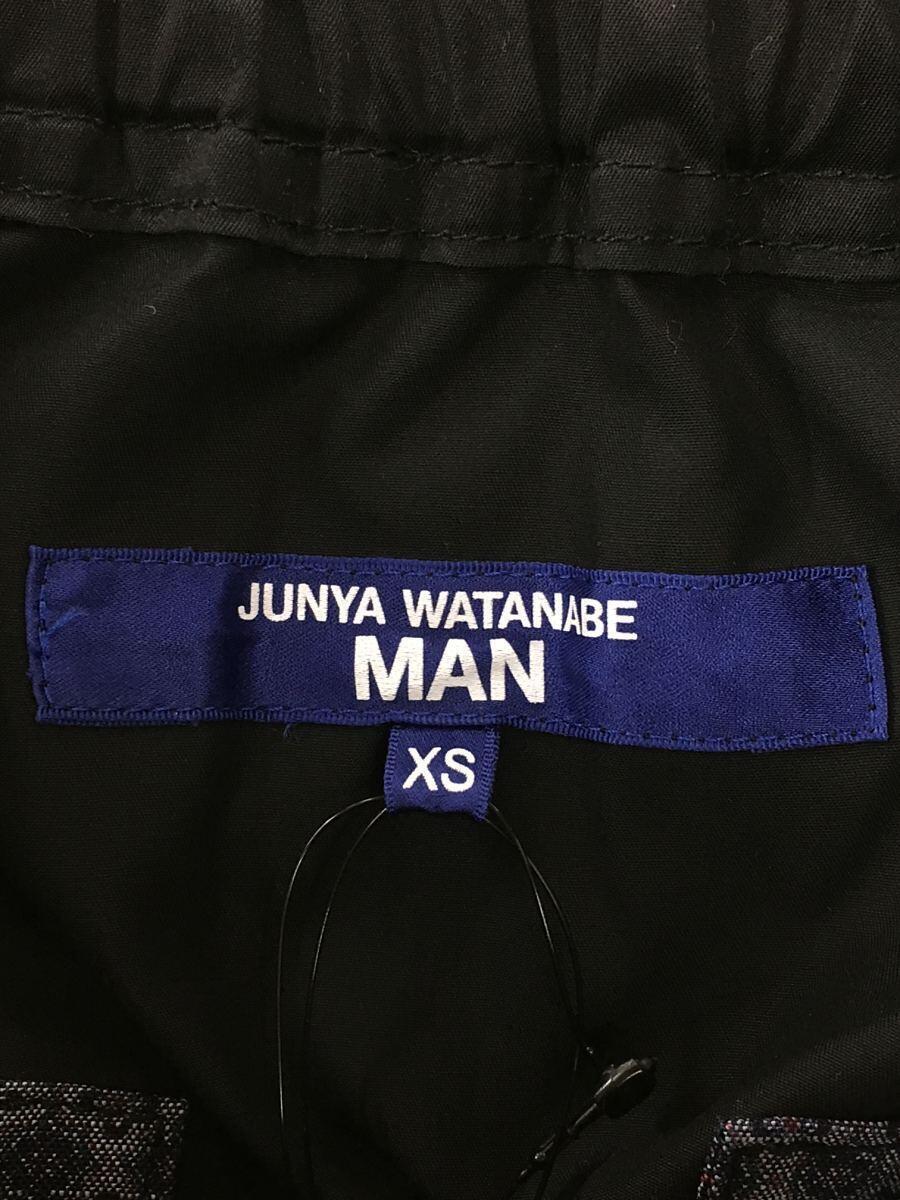 JUNYA WATANABE COMME des GARCONS MAN◆ショートパンツ/XS/コットン/ブラック//_画像4