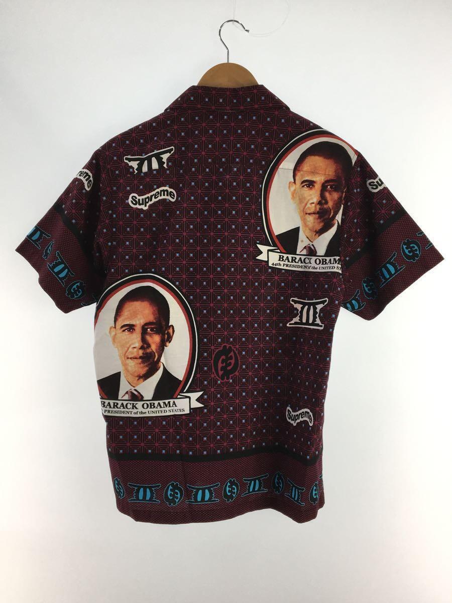 Supreme◆シャツ/S/コットン/17SS/Obama Shirt/オバマ/オープンカラー/半袖シャツ//_画像2