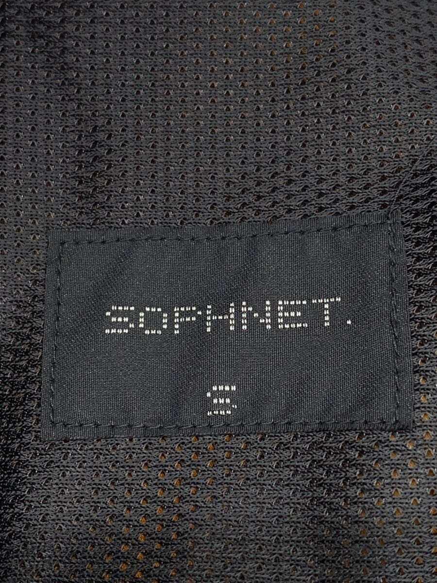 SOPHNET.◆20AW/MOVE FIT SLIM VENTILATION PANTS/ポリエステル/キャメル_画像4