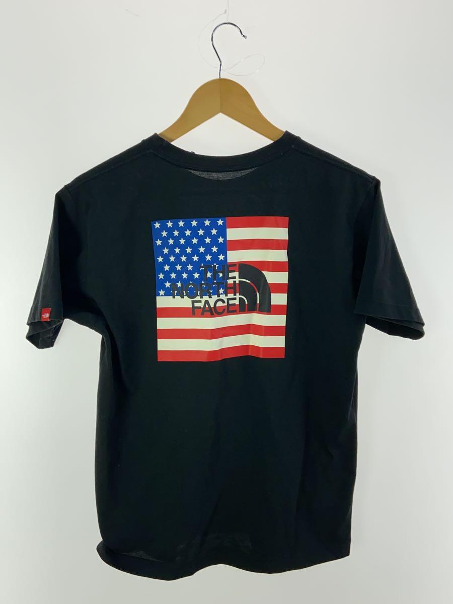 THE NORTH FACE◆20SS/National Flag Tee/Tシャツ/M/コットン/BLK/プリント/NT32053_画像2