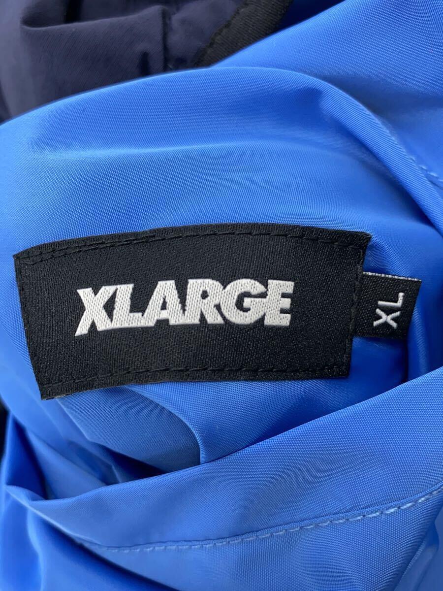 X-LARGE◆ナイロンジャケット/XL/ポリエステル/NVY/101233021003_画像3