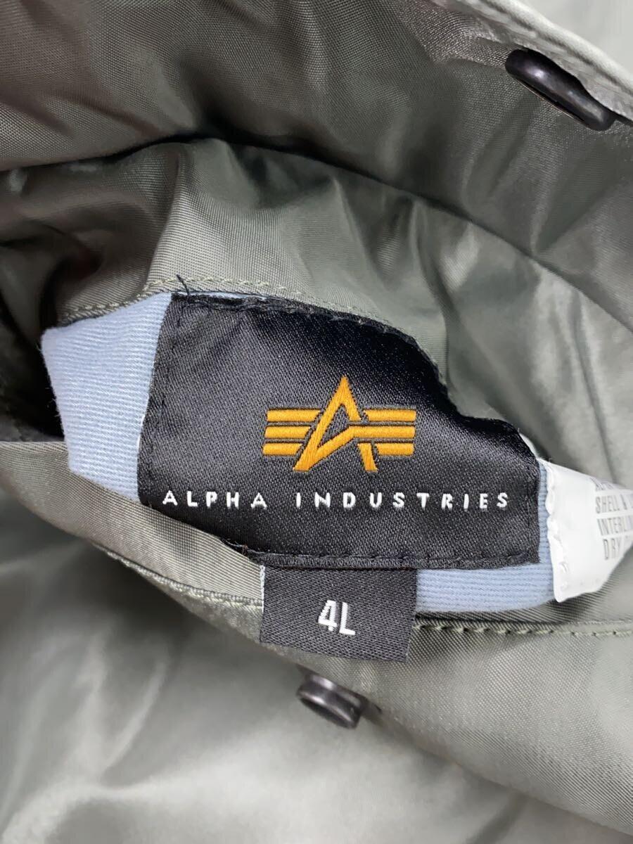 ALPHA INDUSTRIES◆ALPHA INDUSTRIES/TA0197-8059/フライトジャケット/-/ナイロン/KHK_画像3