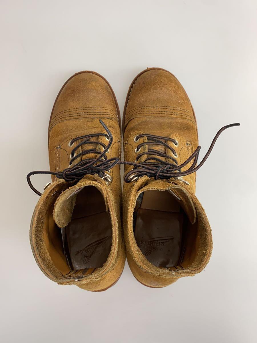 RED WING◆IRON RANGER/レースアップブーツ/US7/CML/8083_画像3