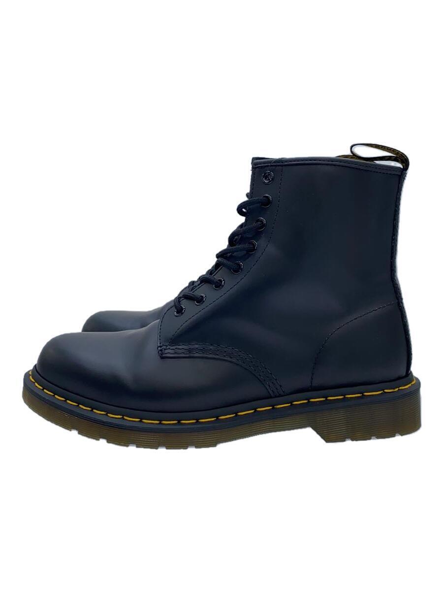 Dr.Martens◆レースアップブーツ/UK9/BLK/レザー/1460_画像1