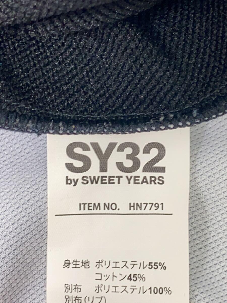 SY32 by SWEET YEARS◆Tシャツ/-/ポリエステル/BLK/HN7791_画像3
