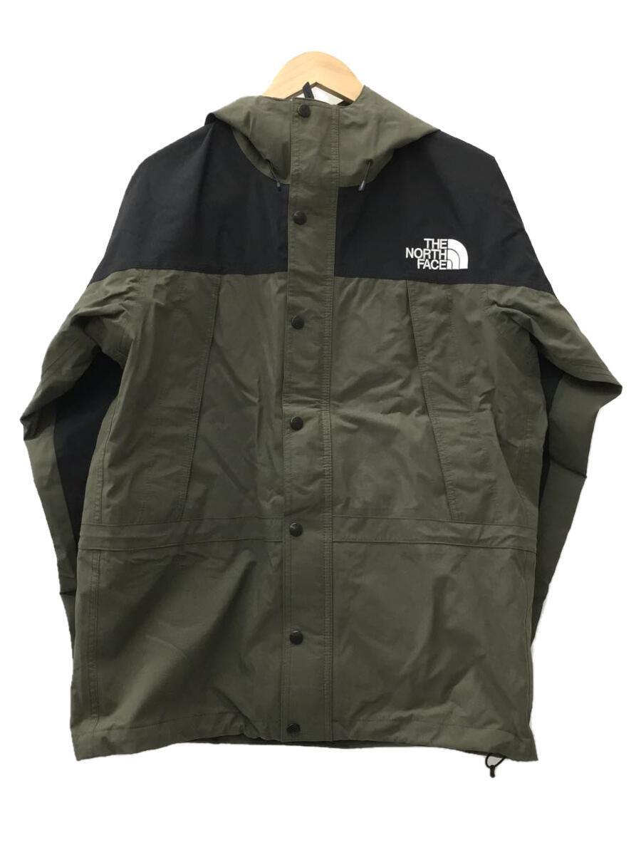 THE NORTH FACE◆MOUNTAIN LIGHT JACKET_マウンテンライトジャケット/L/ゴアテックス/KHK_画像1