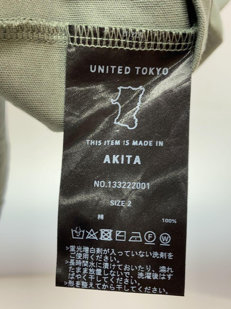 UNITED TOKYO◆Tシャツ/2/コットン/133222001_画像4