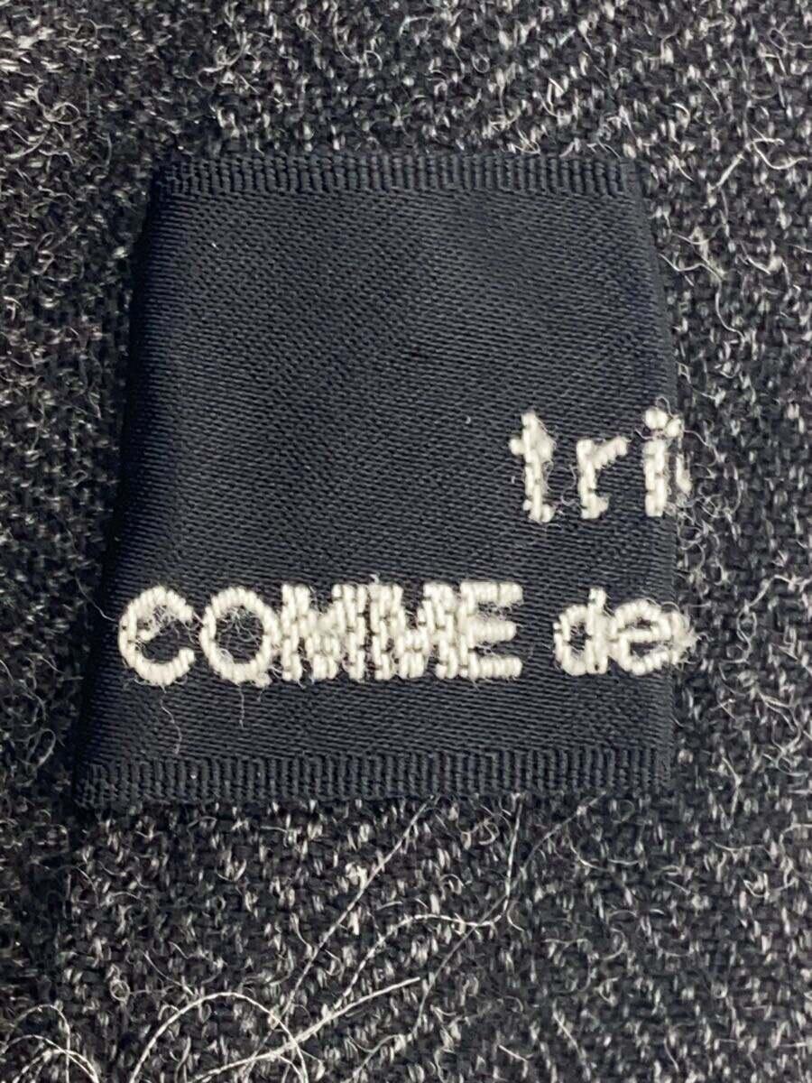 tricot COMME des GARCONS◆ボトム/M/ウール/GRY/無地/グレー_画像4