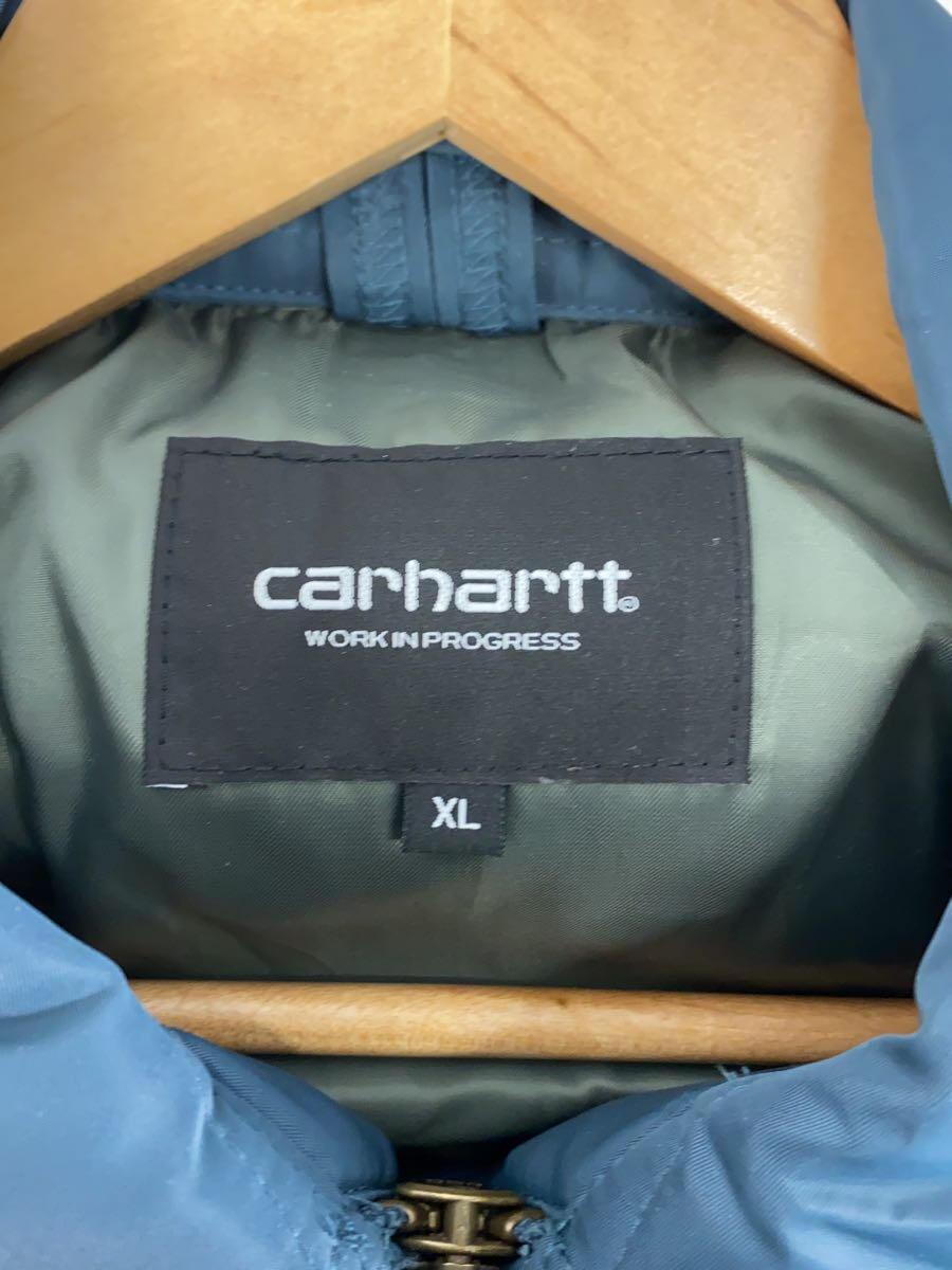 Carhartt◆フライトジャケット/XL/ナイロン/BLU/I032300_画像3