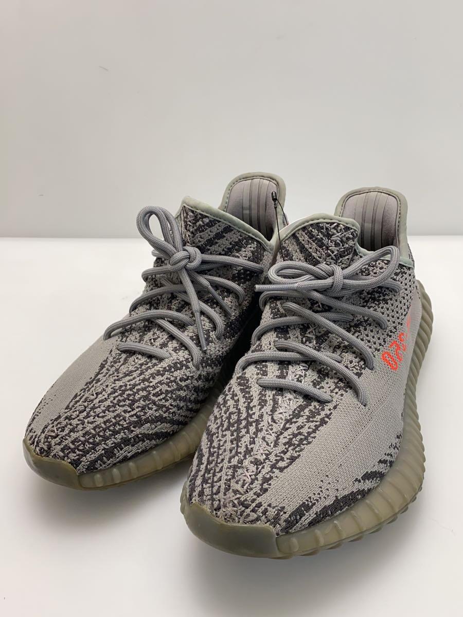 adidas◆オリジナルス/YEEZY BOOST 350 V2/イージーブースト/グレー/AH2203/28cm/GRY_画像2