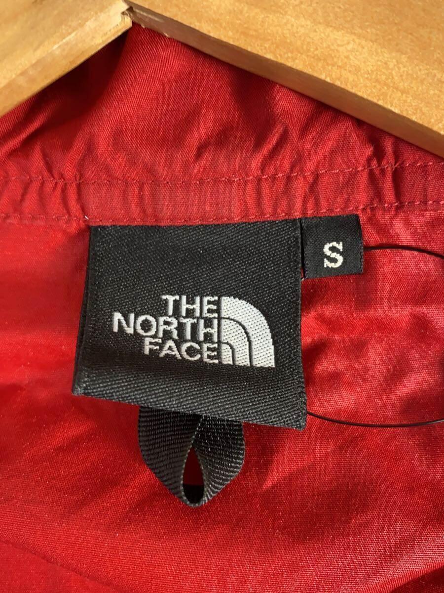 THE NORTH FACE◆COMPACT ANORAK_コンパクトアノラック/S/ナイロン/RED_画像3
