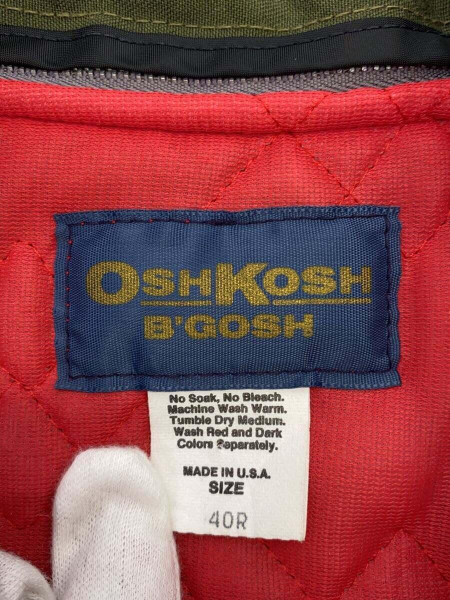 OshKosh B’Gosh◆70s/MADE IN USA/ブルゾン/40/コットン/GRN/無地/EF-8244_画像3