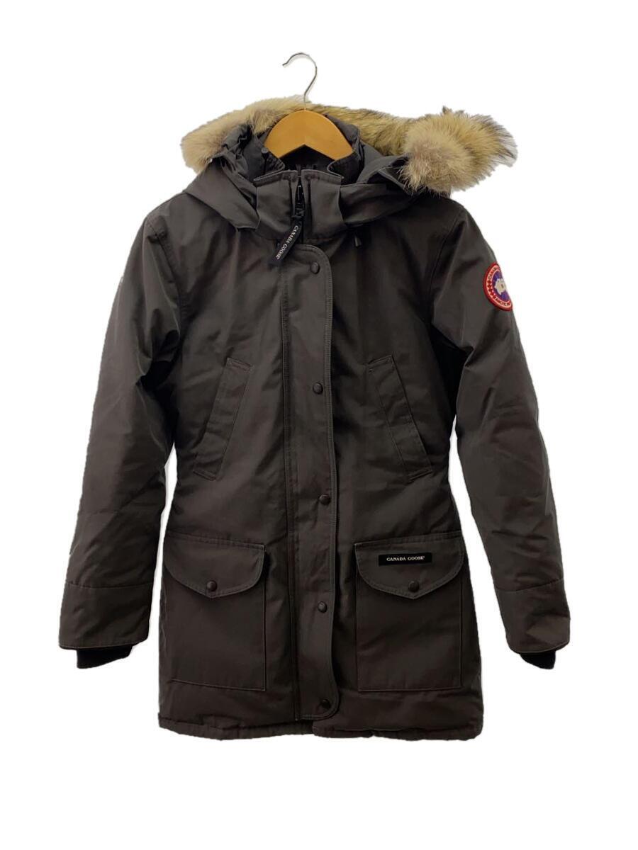 CANADA GOOSE◆ダウンジャケット/XS/ポリエステル/GRY/6550L_画像1