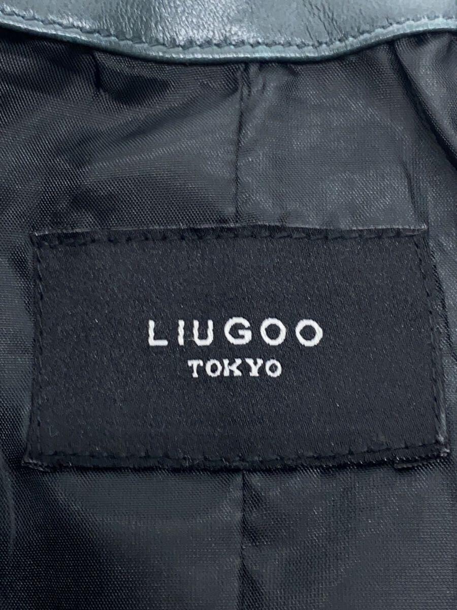 Liugoo Leathers◆レザージャケット・ブルゾン/LL/羊革/グレー_画像3