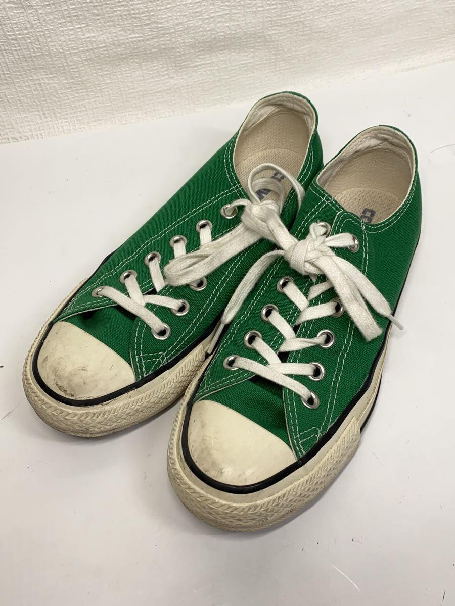 CONVERSE◆ローカットスニーカー/24.5cm/GRN/キャンバス/1SC938_画像2