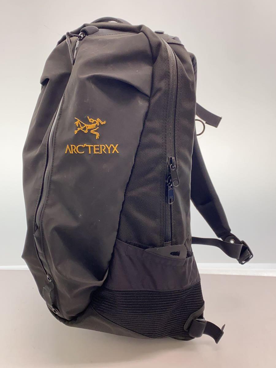 ARC’TERYX◆リュック/ナイロン/BLK/11T-00137909/表面に汚れ有_画像2