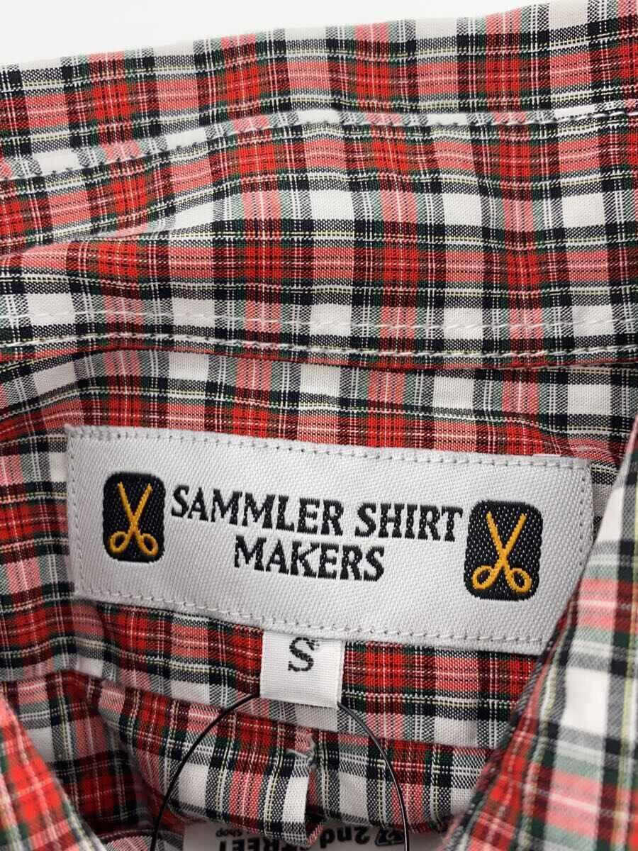 SAMMLER SHIRT MAKERS/長袖シャツ/S/コットン/マルチカラー/100-551-05_画像3