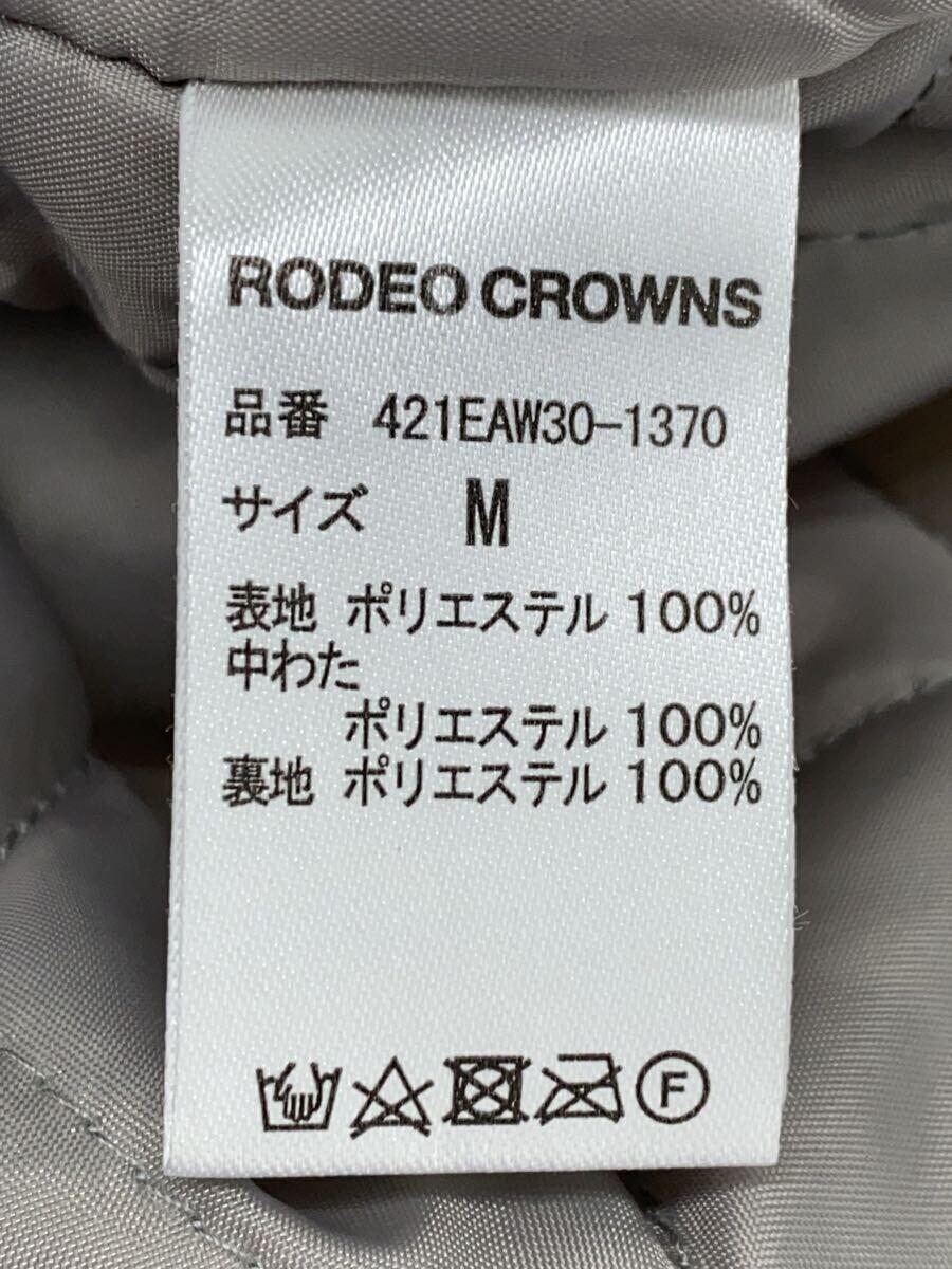 RODEO CROWNS◆ジャケット/M/ポリエステル/GRY/421EAW30-1370_画像4