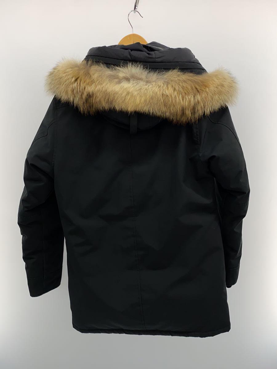 CANADA GOOSE◆ダウンジャケット/M/ポリエステル/BLK/無地/3438JM_画像2