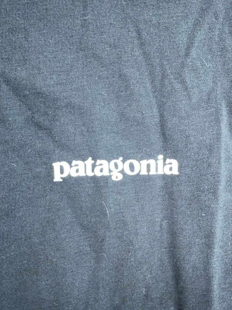 patagonia◆Tシャツ/XS/カシミア/BLK/プリント/sty38535sp20_画像3