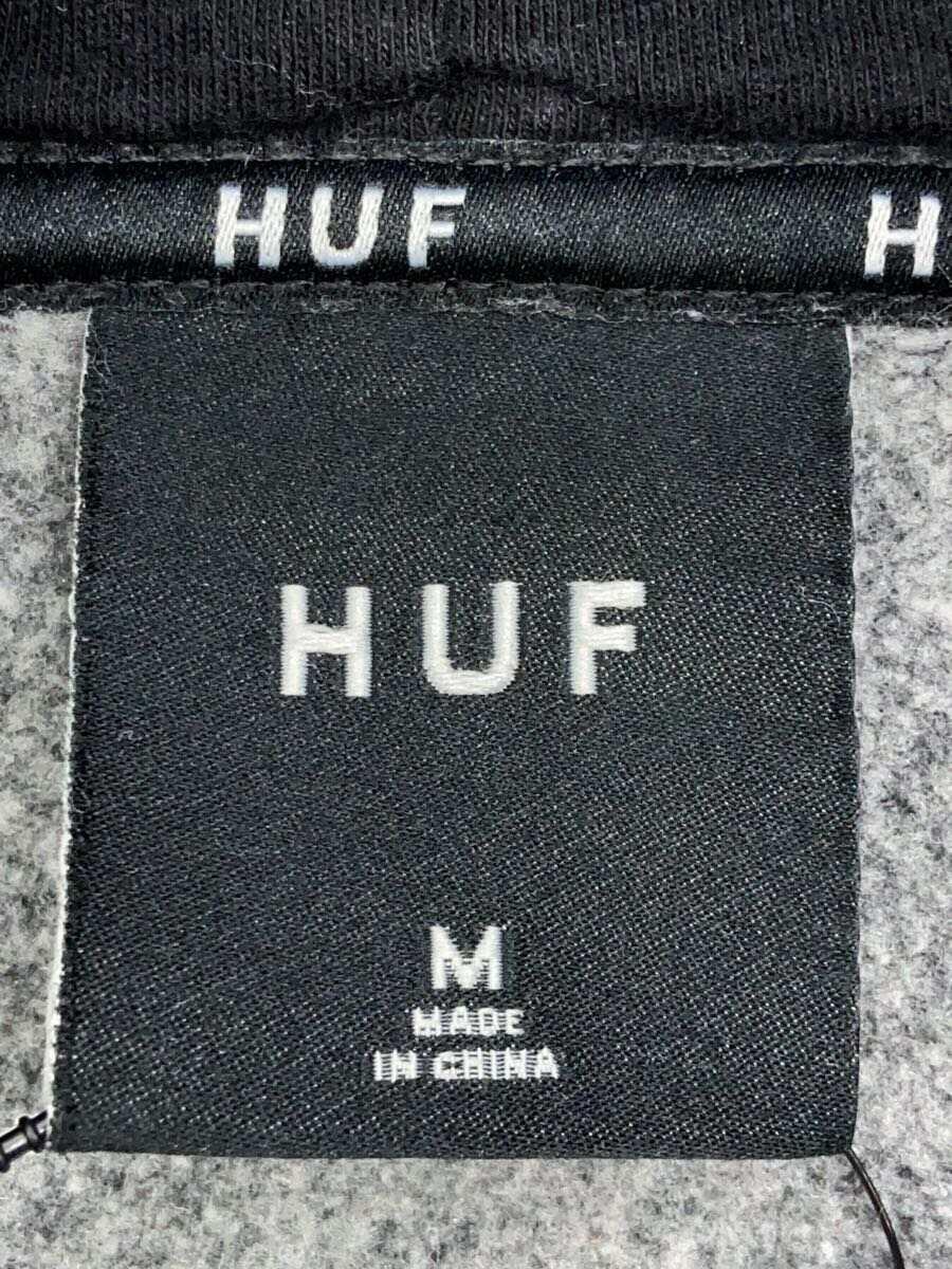 HUF◆パーカー/M/コットン/BLK_画像3