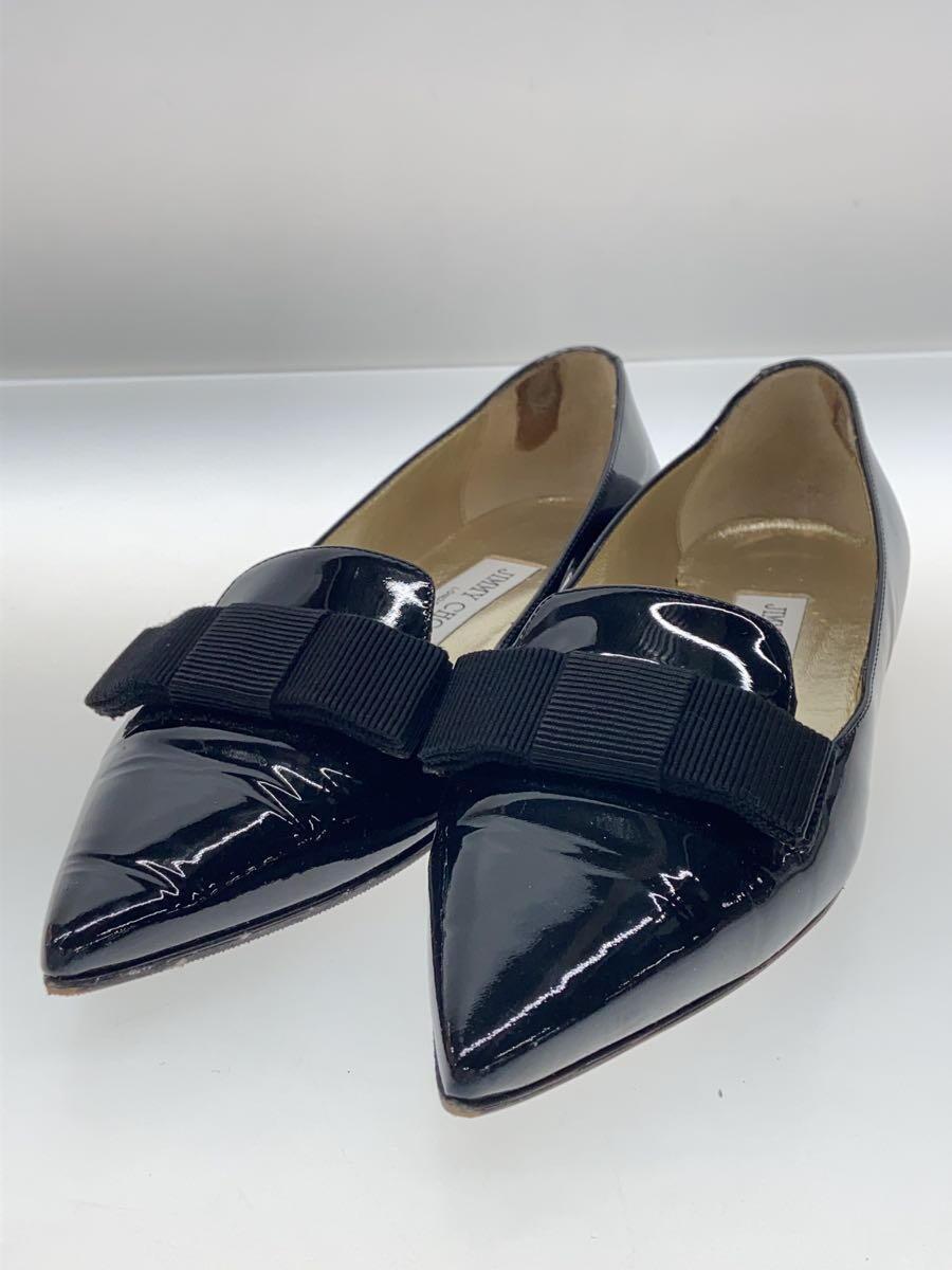 JIMMY CHOO◆パンプス/35.5/BLK_画像2