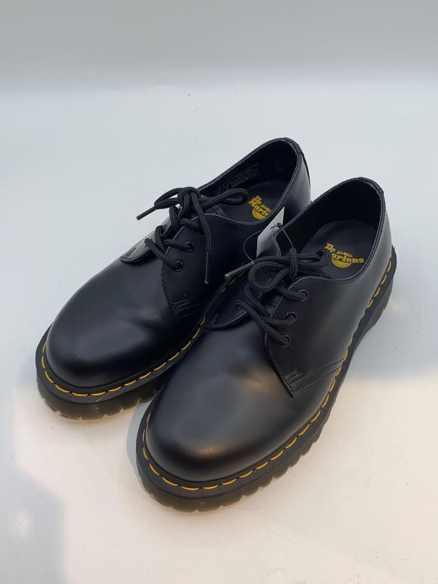 Dr.Martens◆シューズ/UK6/BLK/リネン/AW006_画像2