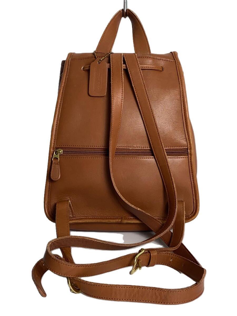 COACH* angle attrition / Old Coach / rucksack / leather /BRW/9791*