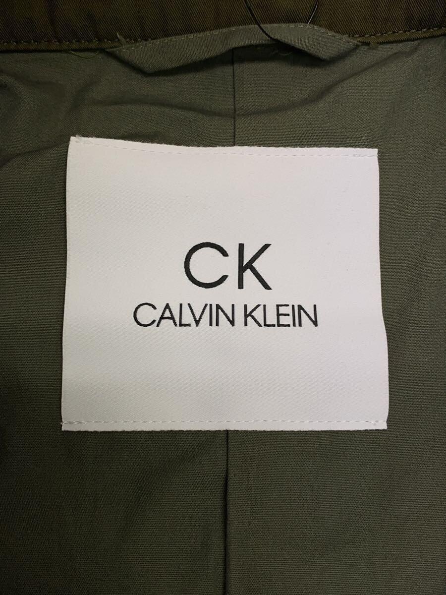 CK Calvin Klein◆ブルゾン/36/コットン/KHK/6780695_画像3