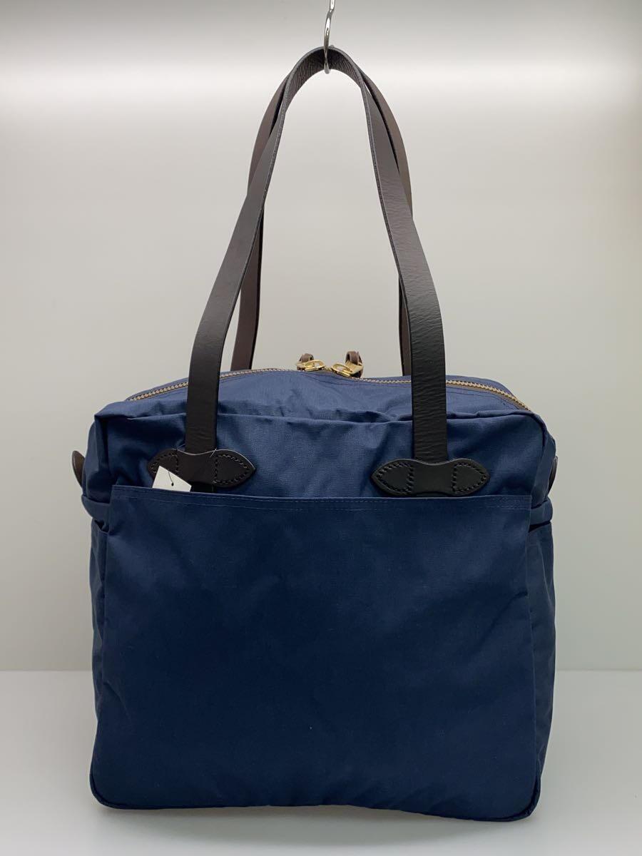 FILSON◆RUGGED TWILL TOTE BAG/ナイロン/NVY_画像3