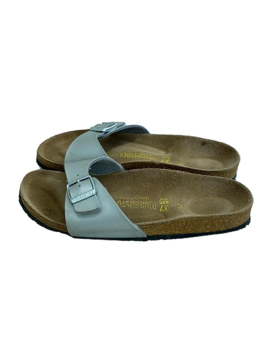 BIRKENSTOCK◆サンダル/37/SLV_画像1