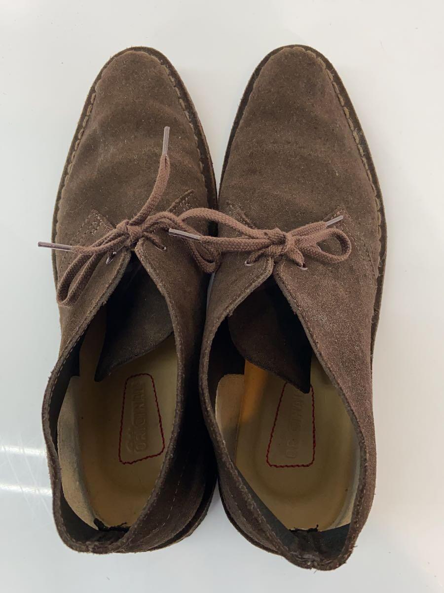 Clarks◆チャッカブーツ/US7/BRW/スウェード/13292_画像3