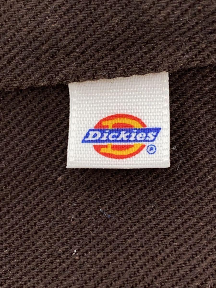 DICKIES◆80s/チビタグ/ストレートパンツ/36/ポリエステル/ブラウン//_画像4