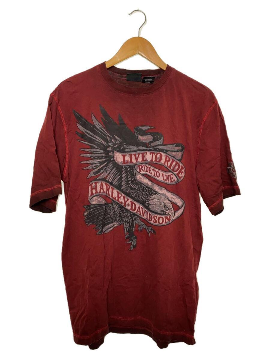 HARLEY DAVIDSON◆Tシャツ/M/コットン/BRD/96616-17VM//_画像1