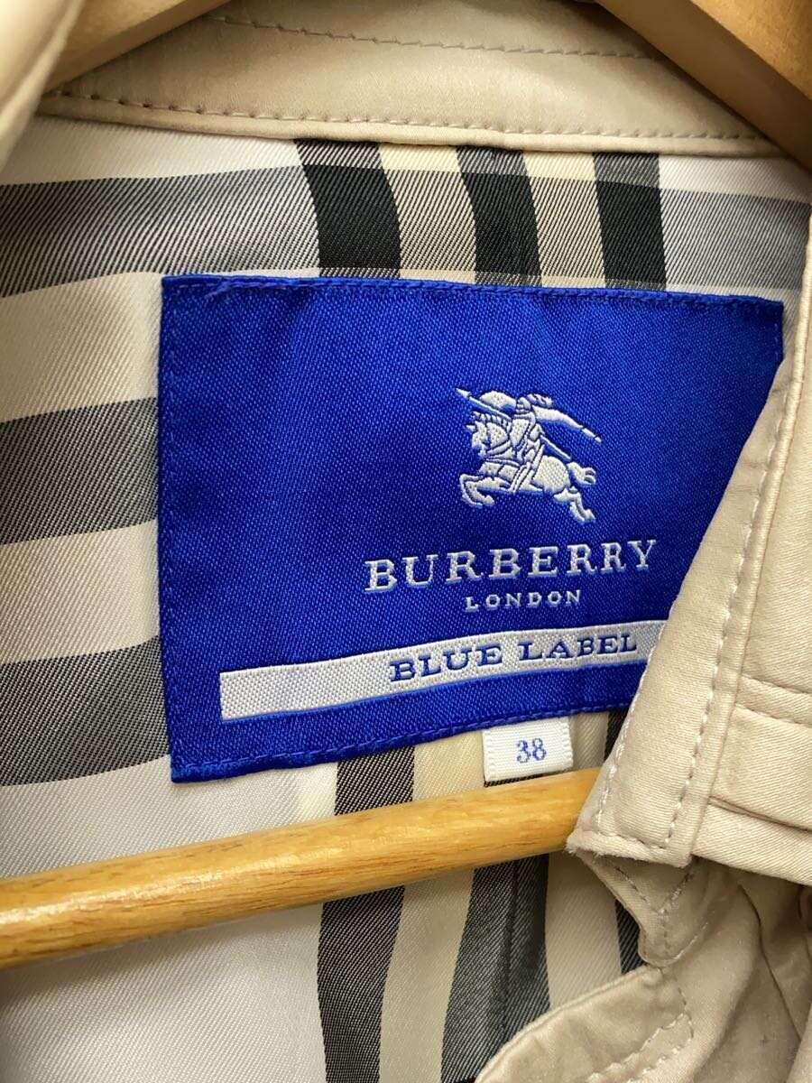 BURBERRY BLUE LABEL◆トレンチコート/38/コットン/BEG/FR524-265-03_画像3