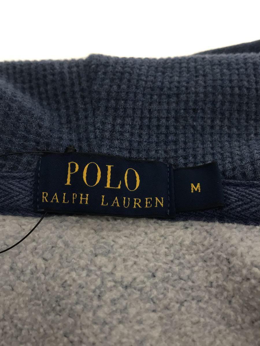 POLO RALPH LAUREN◆ジップパーカー/M/コットン/IDG//_画像3