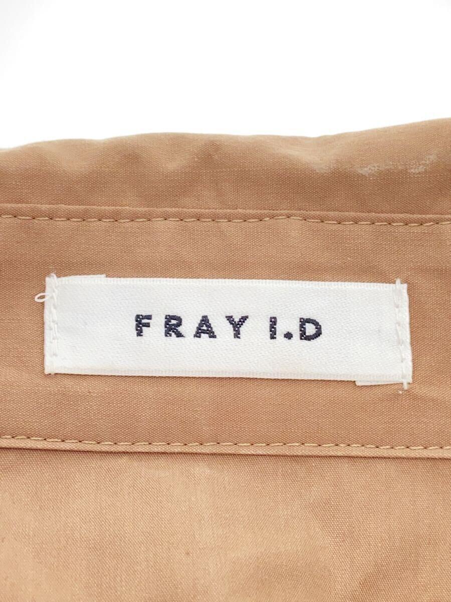 FRAY I.D◆シャツワンピース/1/コットン/BEG/FWFO211090_画像3