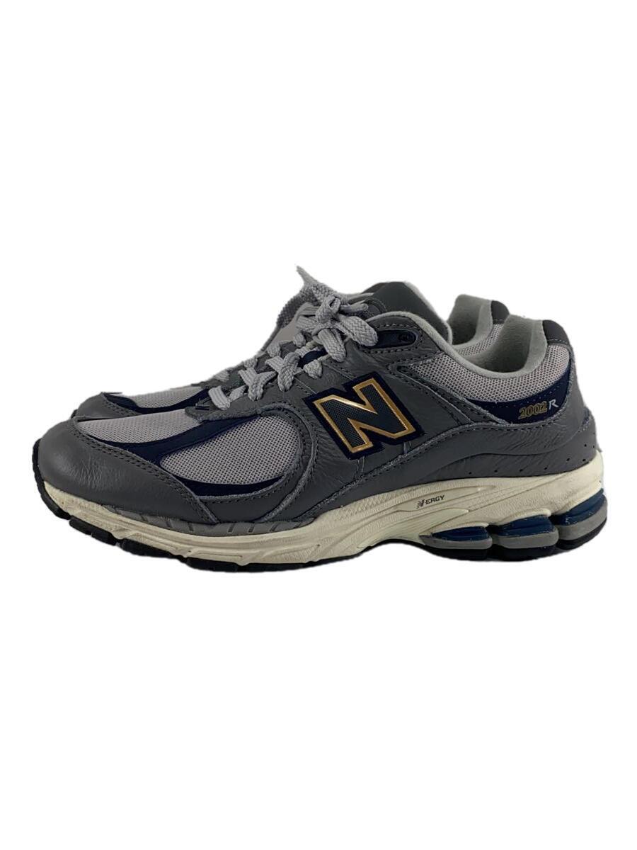 NEW BALANCE◆ローカットスニーカー/23.5cm/GRY/レザー/m2002rhp_画像1