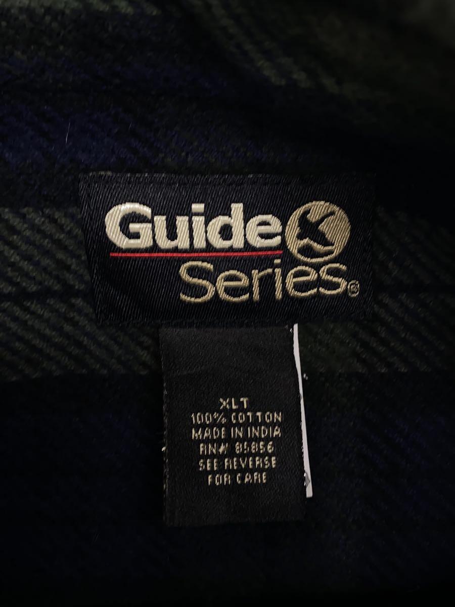 Guide Series/ネルシャツ/XL/コットン/GRN/チェック_画像3