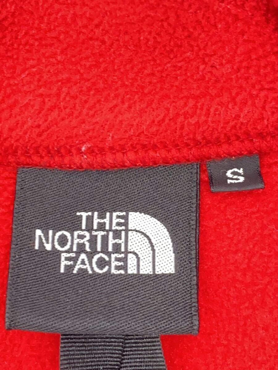 THE NORTH FACE◆DENALI JACKET_デナリジャケット/S/ポリエステル/RED/無地_画像3