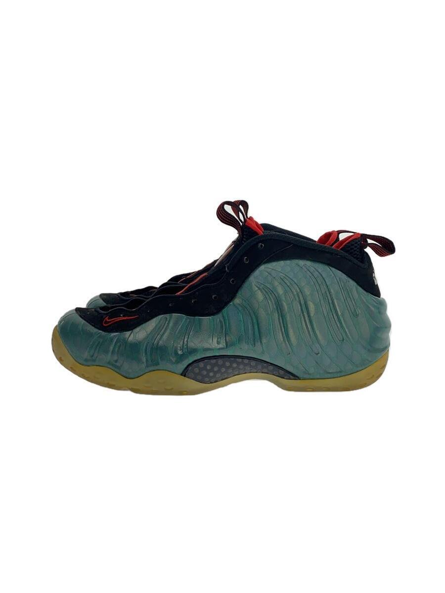 NIKE◆AIR FOAMPOSITE ONE PRM/エアフォームポジットワンプレミアム/グリーン/575420-300_画像1