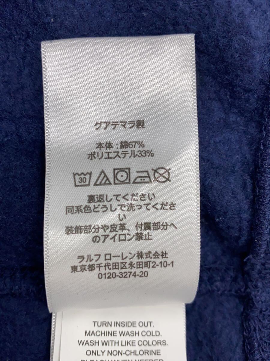 POLO RALPH LAUREN◆スウェット/XL/コットン/NVY_画像4