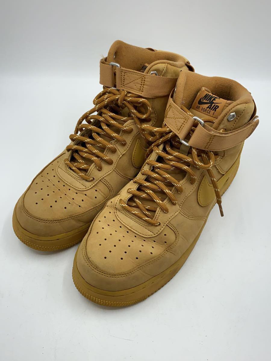 NIKE◆AIR FORCE 1 HIGH 07 WB/エアフォースハイ/キャメル/CJ9178-200/28cm/CML_画像2