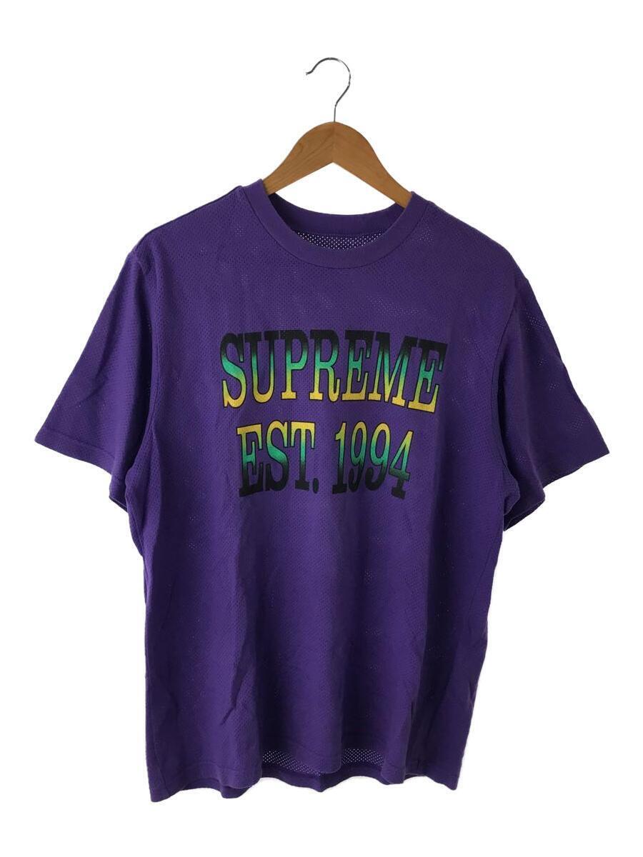 Supreme◆Cotton Mesh Gradient Logo S/S Top/Tシャツ/M/コットン/PUP//_画像1